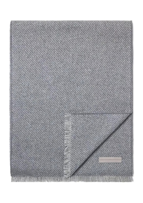 Zegna cashmere scarf - Grey