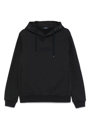 Herno cotton hoodie - Blue