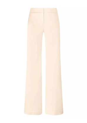 Genny wide-leg trousers - Neutrals