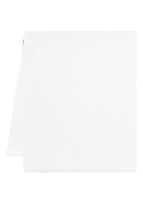 Issey Miyake pleated scarf - White