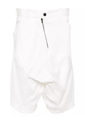 Leon Emanuel Blanck drop-crotch shorts - White