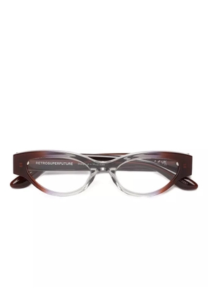 Retrosuperfuture Numero 147 cat-eye glasses - Brown