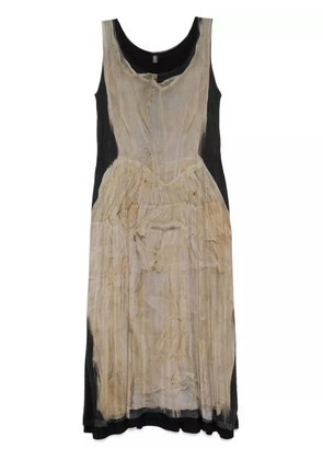 IA LONDON graphic-print dress - Black