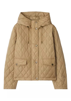 Burberry cropped quilted jacket - Neutrals