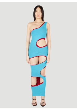 Isa Boulder Lava Dress - Woman Dresses Blue Xs