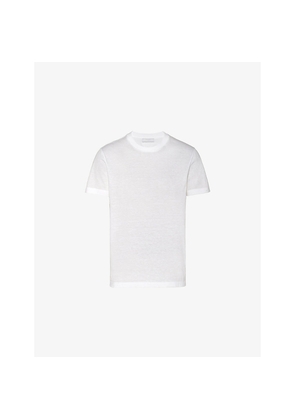 Mens Prada Slim-Fit Crew-Neck Cotton T-Shirts Pack Of Three