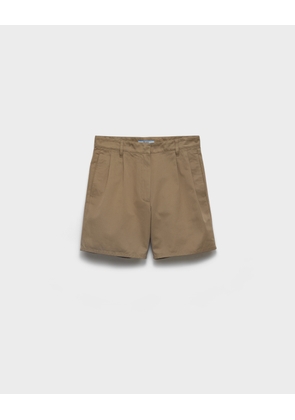 Washed chino Bermudas