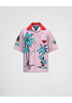 Timecapsule printed cotton shirt