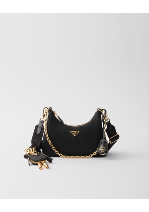 Prada Re-Edition 2005 Re-Nylon and Saffiano leather bag with charm