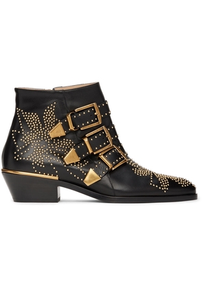 Chloé Black Susanna Ankle Boots