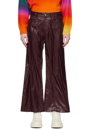 AGR Purple Five-Pocket Trousers