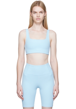 Girlfriend Collective Blue Tommy Sport Bra