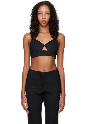 REMAIN Birger Christensen Black Boucle Bra