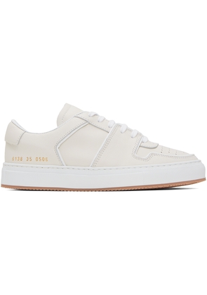 Common Projects White Decades Low Sneakers