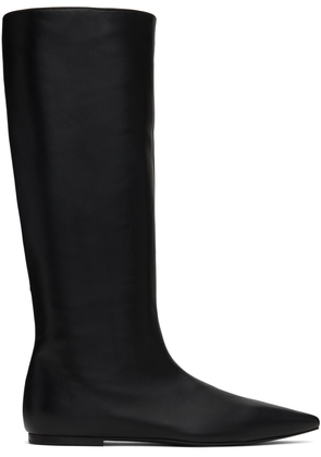 La Collection Black Magnolia Boots