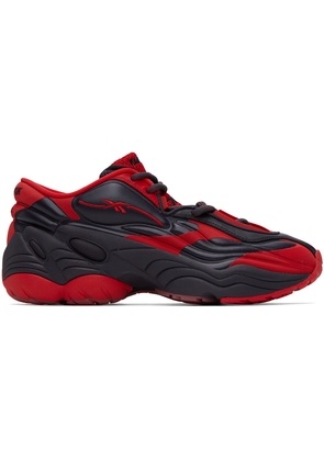 KANGHYUK Black & Red Reebok Classics Edition DMX Run 6 Modern Sneakers