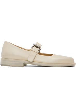 Marsèll Beige Mary Jane Loafers