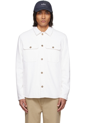 A. P.C. White Alessio Jacket