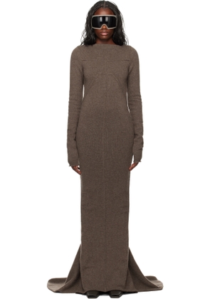 Rick Owens Gray Porterville Luna Maxi Dress