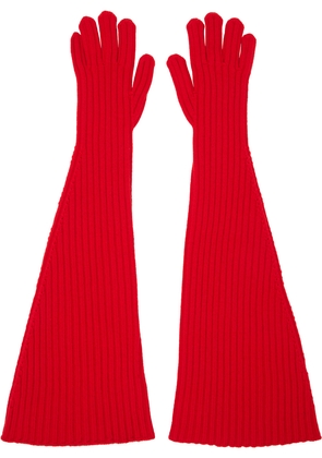 The Row Red Fergie Gloves