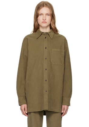 The Row Khaki Idro Shirt