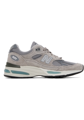 New Balance Gray 'MADE in UK' 991v2 Sneakers