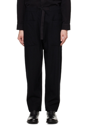 Toogood Black 'The Forager' Trousers