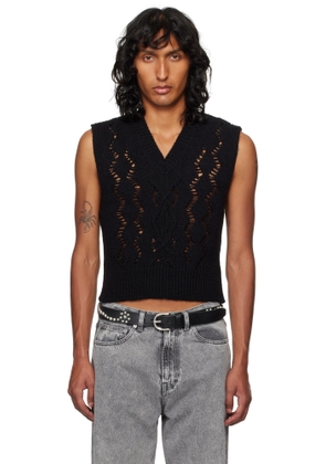 OUR LEGACY Black Cable Michigan Vest