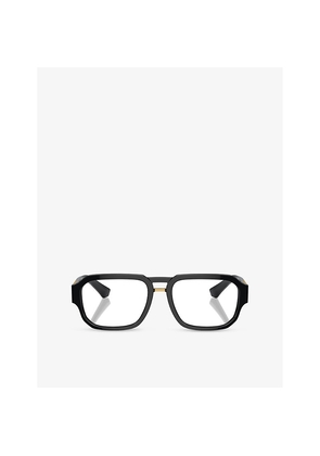 Dolce & Gabbana Dg3389 Pilot-Frame Acetate Optical Glasses