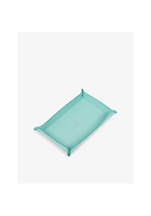 Smythson Small Rectangular Leather Trinket Tray