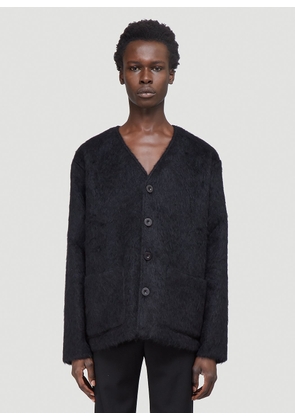 Our Legacy Textured Cardigan - Man Knitwear Black It - 52