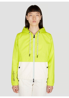 Moncler Grenoble Colourblock Jacket - Woman Frenzy Festival Special Edit Women Green S