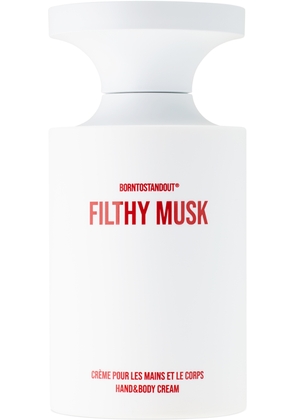 BORNTOSTANDOUT Filthy Musk Hand & Body Cream, 350 mL