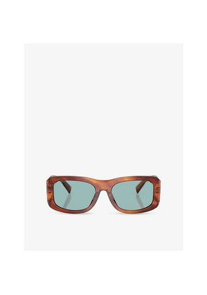 Dolce & Gabbana Dg4503 Rectangular-Frame Acetate Sunglasses