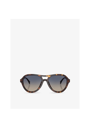 Tom Ford Ft5634 Rectangle-Frame Tortoiseshell Acetate Optical Glasses