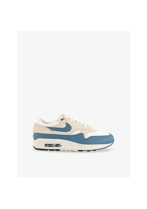 Mens Nike Air Max 1 Leather Low-Top Trainers
