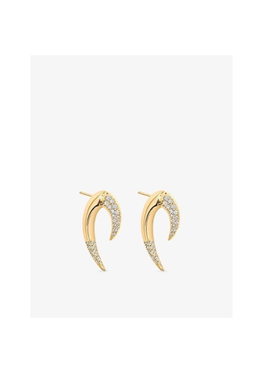 Shaun Leane Talon Large 18ct Yellow-Gold and 0.90ct Diamond Earrings