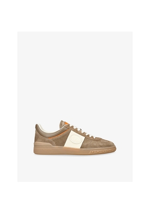 Mens Valentino Garavani Upvillage Suede Low-Top Trainers