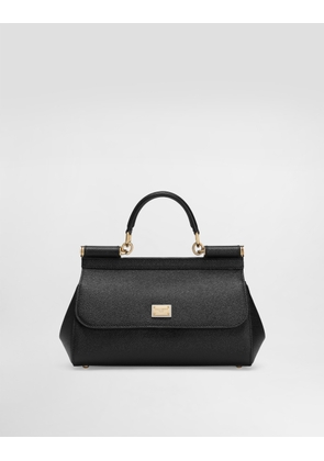 Dolce & Gabbana Medium Sicily Handbag - Woman Handbags Black Onesize