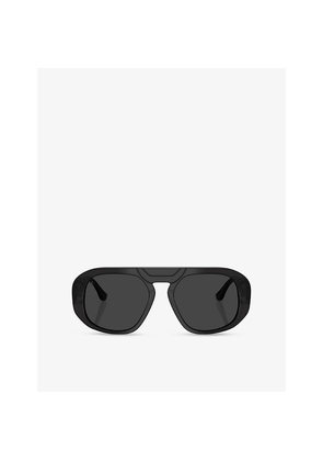 Ferrari Fh2014U Pillow-Frame Acetate Sunglasses
