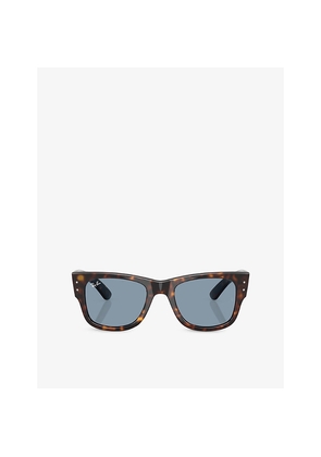 Ray-Ban Rb0840S Mega Wayfarer Summer Capsule Square-Frame Propionate Sunglasses