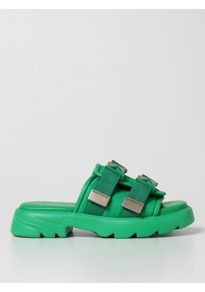Bottega Veneta Flash rubber and canvas sandals