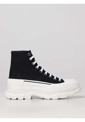 McQueen canvas ankle boots