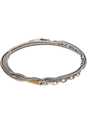 title of work Multi Wrap Tube Bracelet