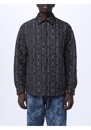 Palm Angels overshirt in quilted nylon