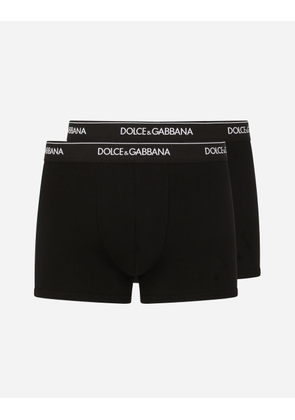 Dolce & Gabbana Regular Boxer - Man Underwear And Loungewear Black Cotton 7