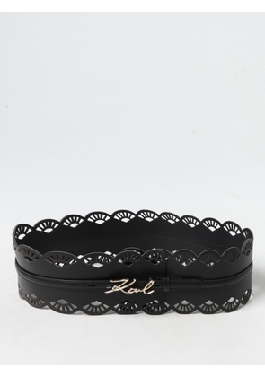 Belt KARL LAGERFELD Woman color Black