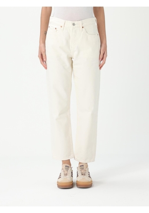 Jeans LEVI'S Woman color Beige