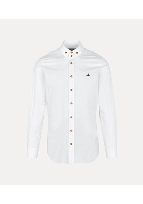 Vivienne Westwood Two Button Krall Shirt Cotton White 52 Men