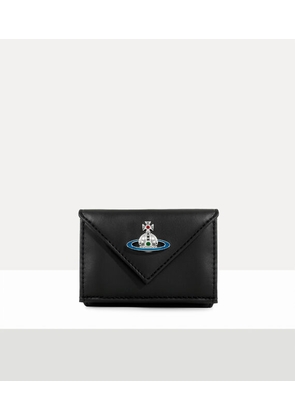 Vivienne Westwood Envelope Billfold Nappa Leather Black One Size Women